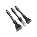 INTERIOR DETAILING BRUSH SET - 3 PIECES