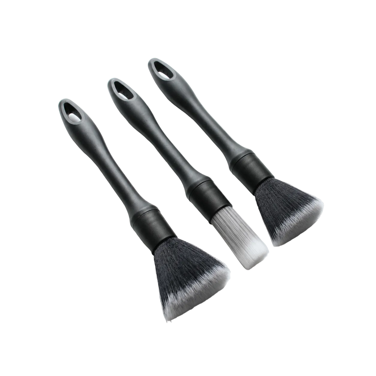 INTERIOR DETAILING BRUSH SET - 3 PIECES