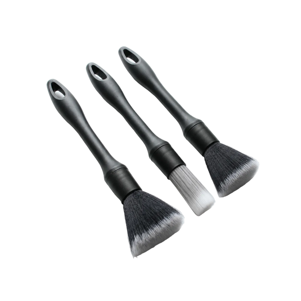 INTERIOR DETAILING BRUSH SET - 3 PIECES