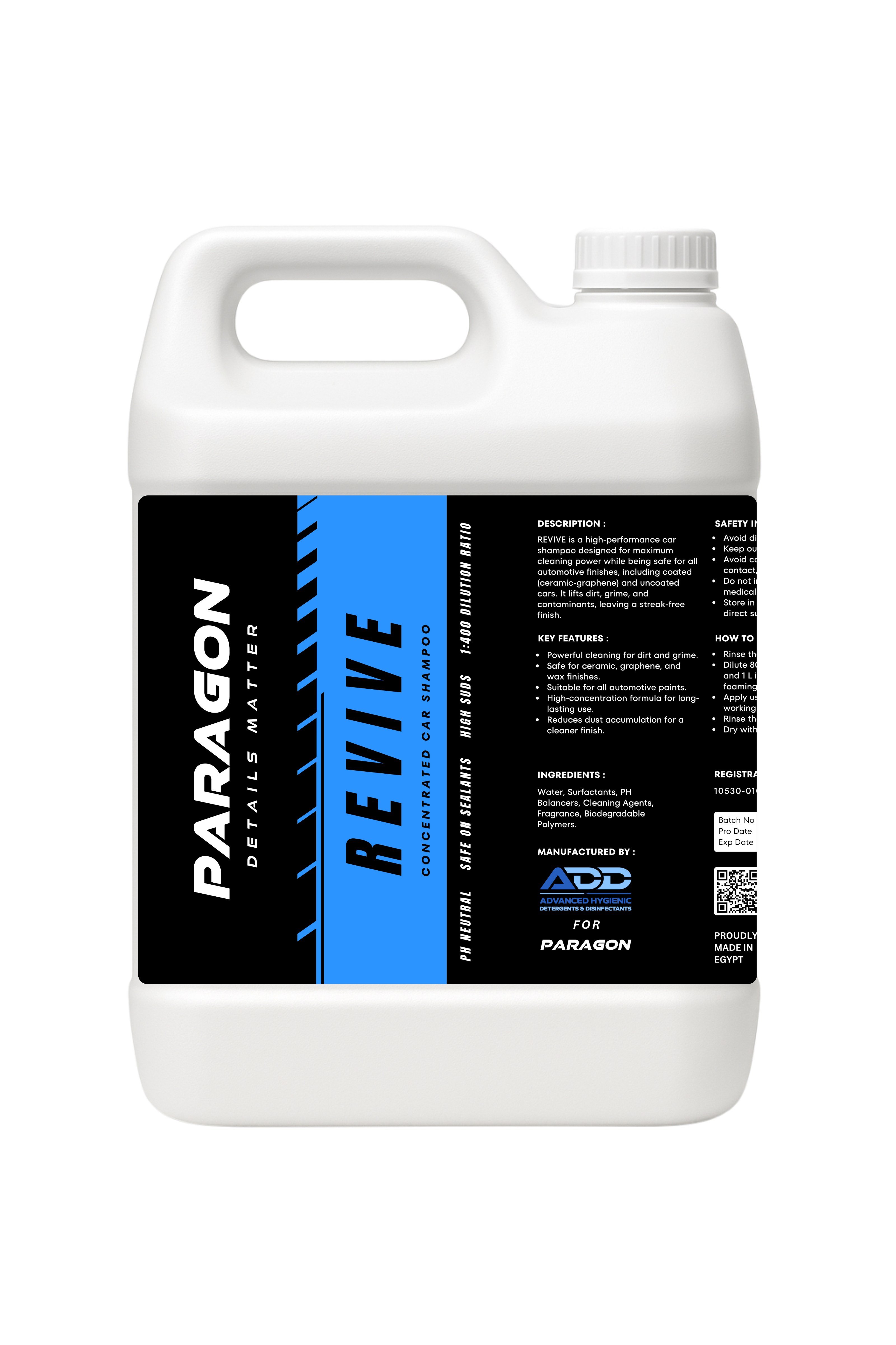 REVIVE - CONCENTRATED CAR SHAMPOO